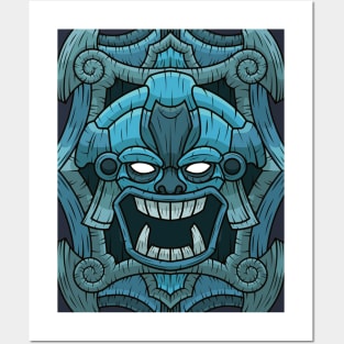 Tiki Mask Anaru Posters and Art